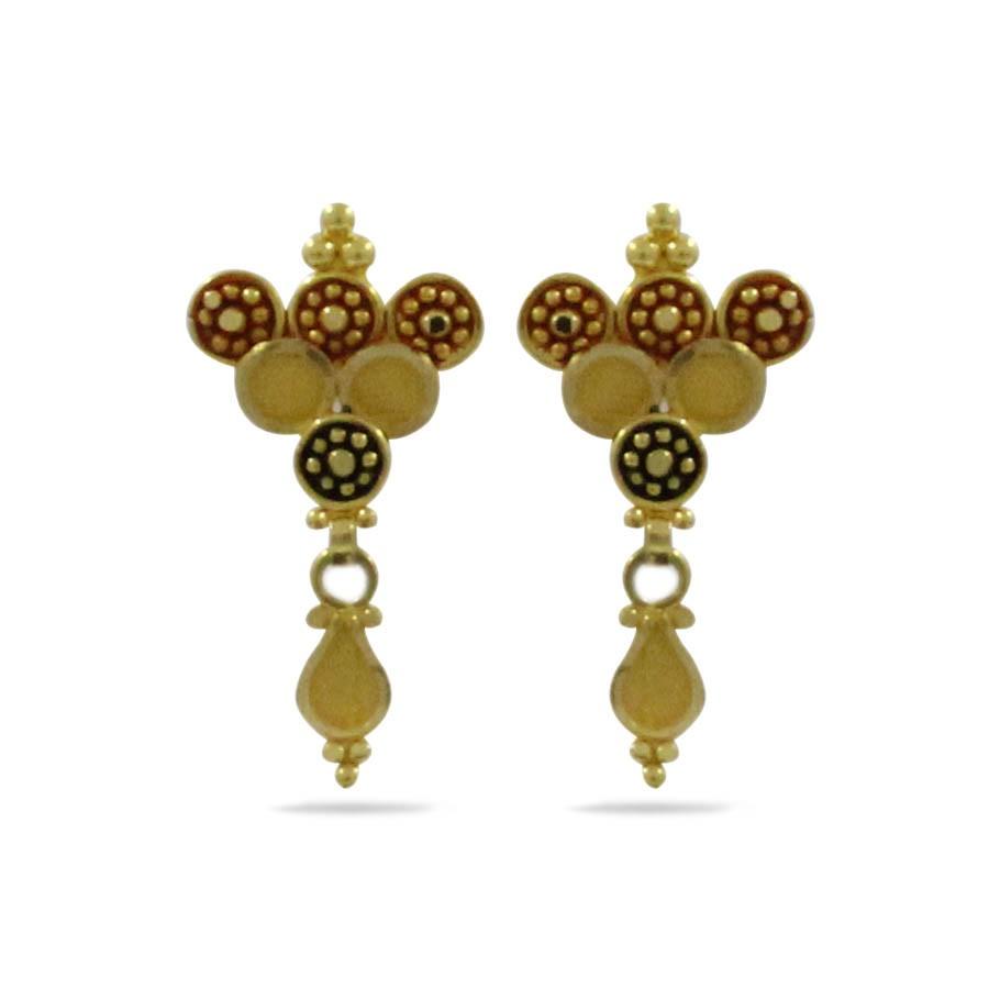 4 gram gold earrings cheap designs with price