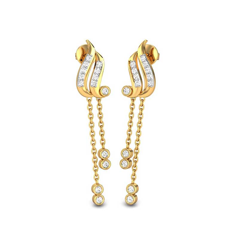 Earrings Kalyan Jewellers