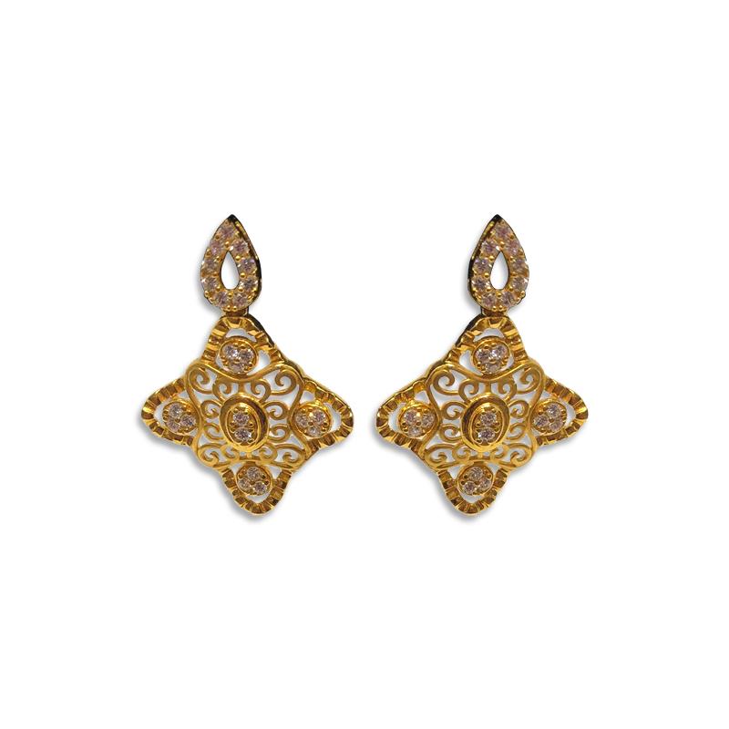 Pure Gold Earrings