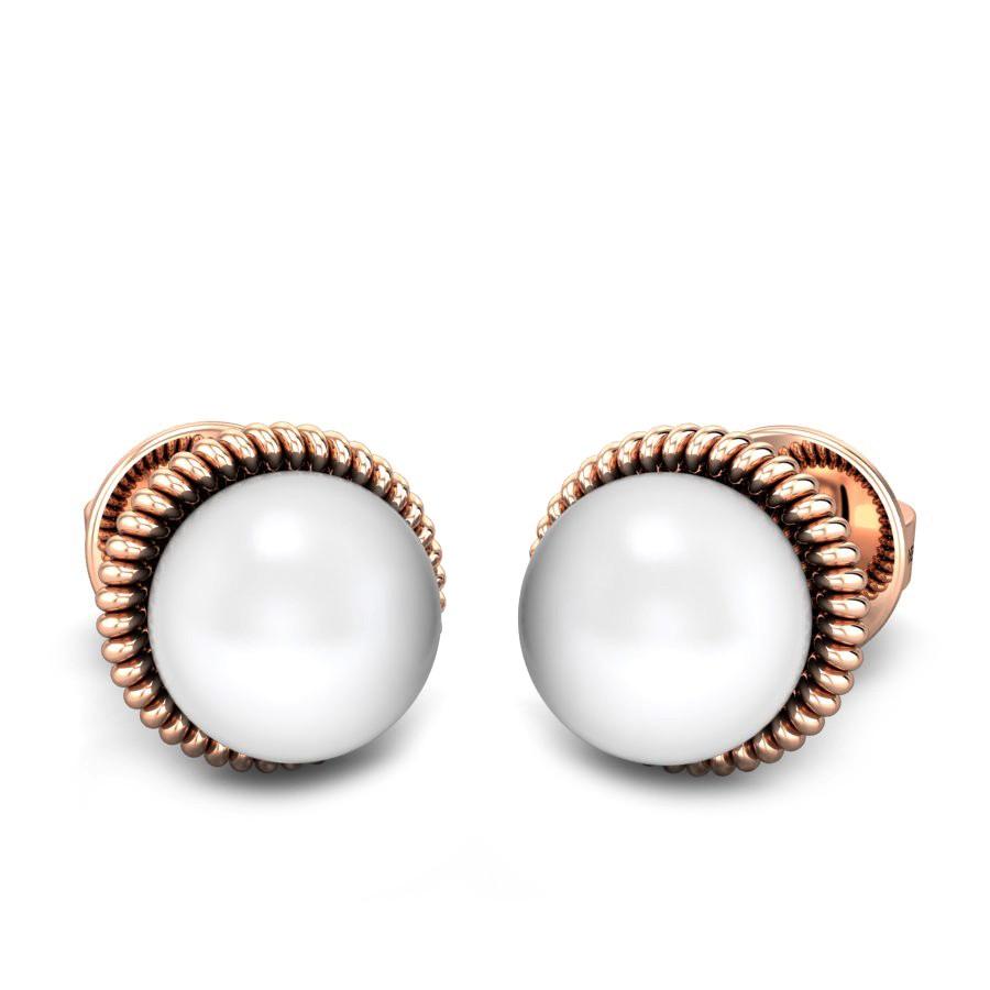 Pearl Stud Earrings