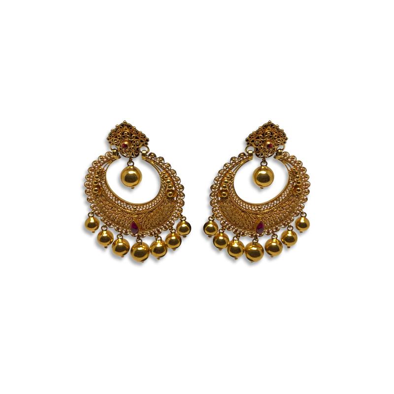 Gold earrings for women | Gold earrings latest design | Jos Alukkas