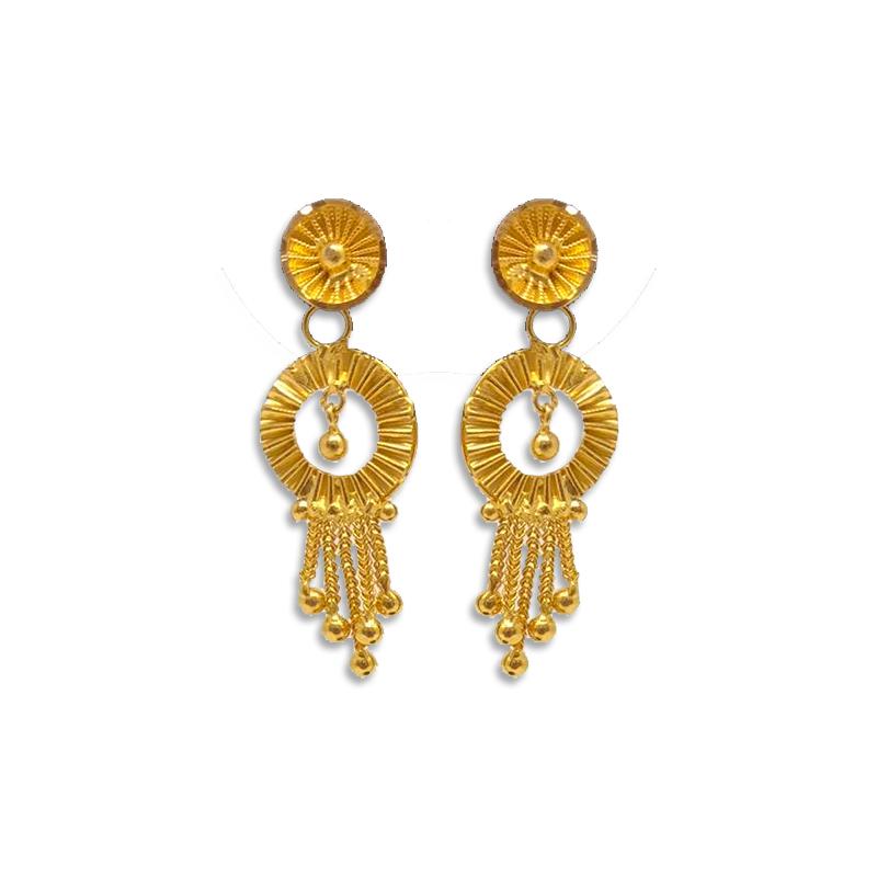 Kalyan jewellers gold earrings with price hot sale