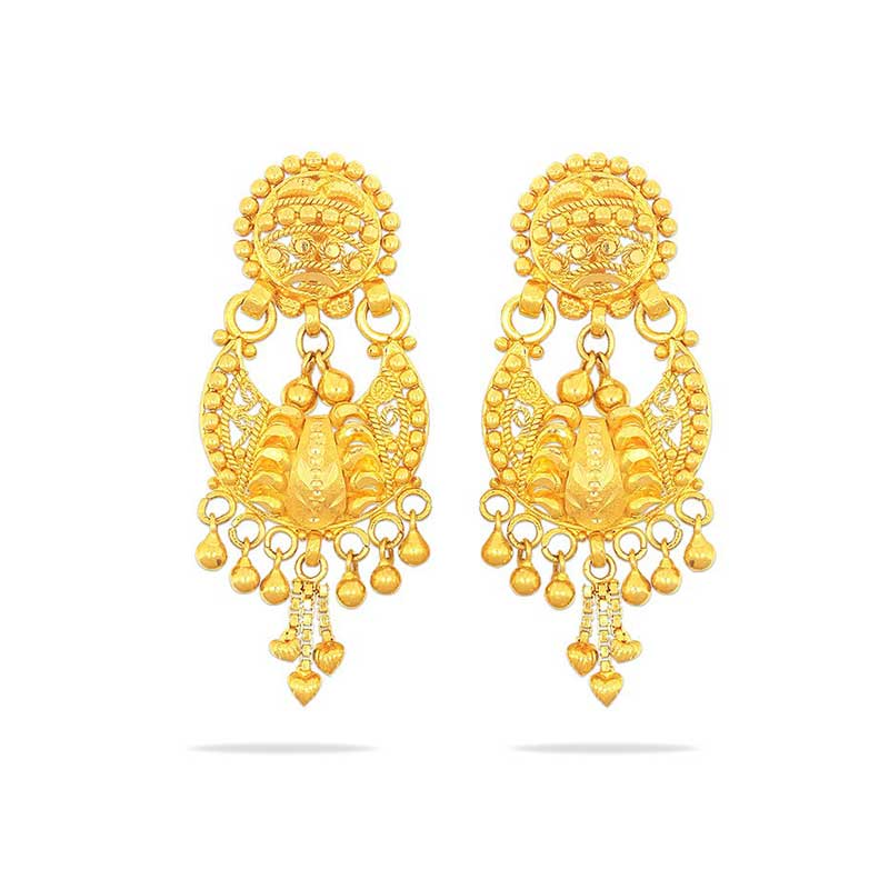 Discover 166+ heavy gold earrings for women - seven.edu.vn