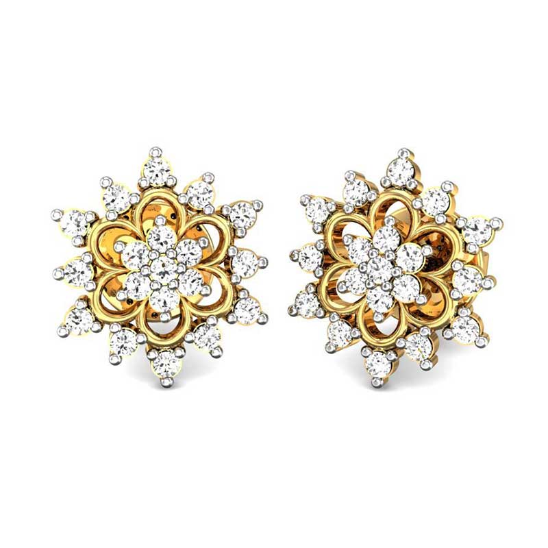 Shop the best design earrings Kalyan Jewellers