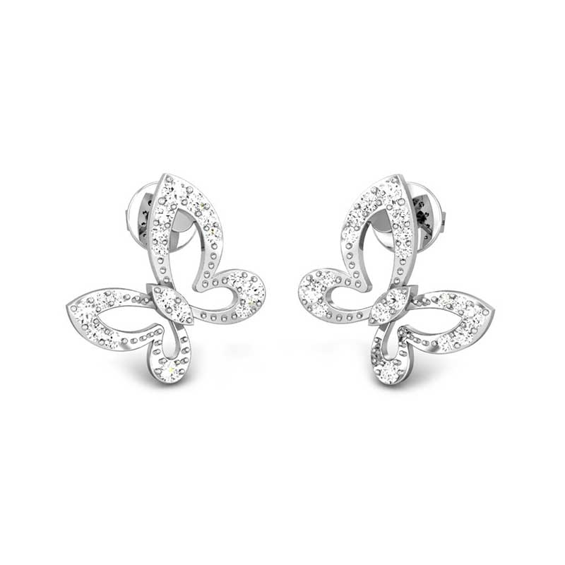 Diamond Stud Earrings For Women  Diamond Jewellery Collection