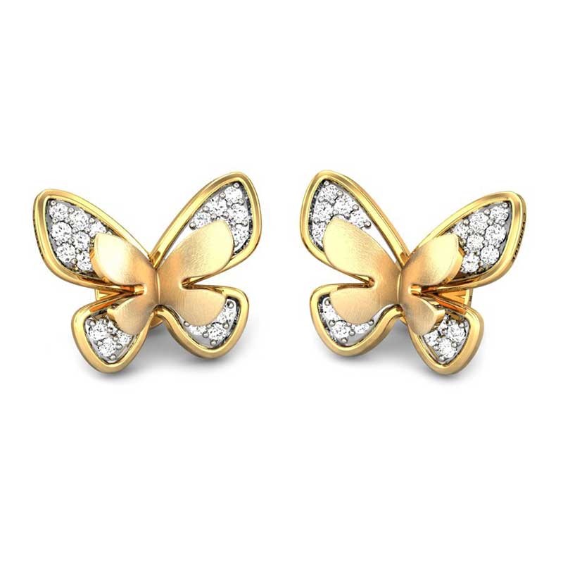 The Ice Gold Stud For Baby Girl