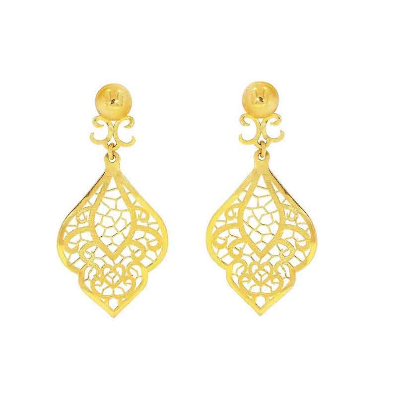 Ruchita Diamond Platinum Earrings Online Jewellery Shopping India |  Platinum 950 | Candere by Kalyan Jewellers