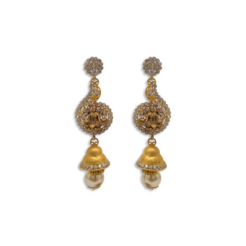 Nivant Tushi Kyra Gold Earrings Online Jewellery Shopping India | Yellow  Gold 22K | Candere by Kalyan Jewellers