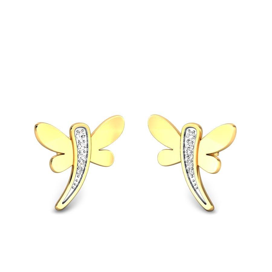 Child sales diamond earrings