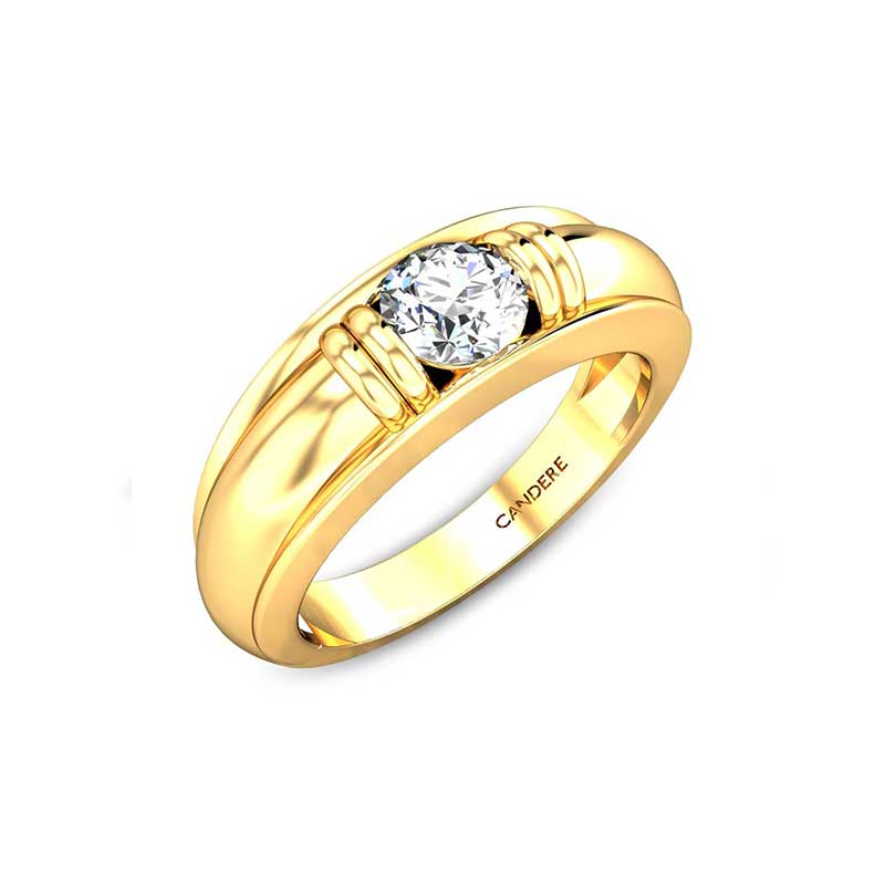 mnjin fashion unique men's ring teenage boys personalized diamond ring  birthday jewelry valentine's day classic fashion ring gold 13 - Walmart.com