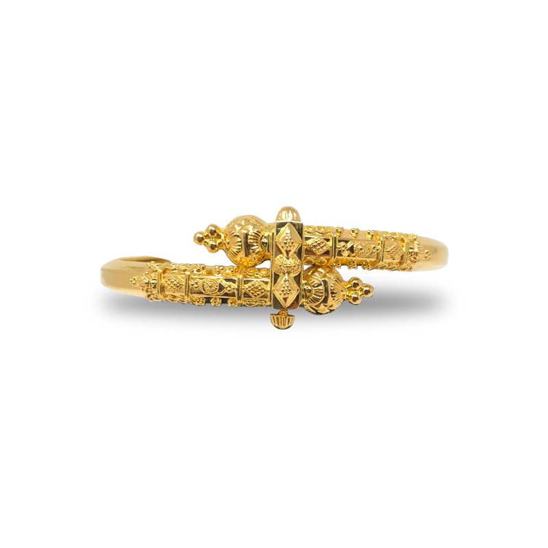 22K Gold Vanki Ring - 235-GVR352 in 2.550 Grams