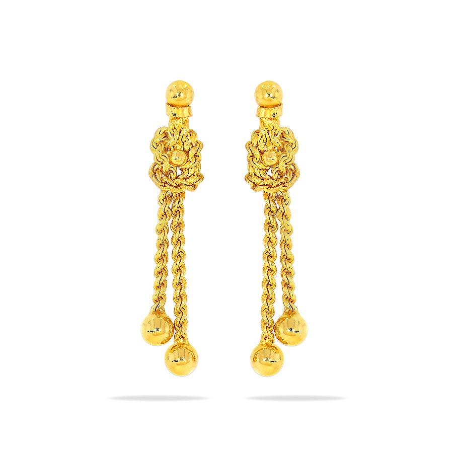 Gold Daily Wear Earrings