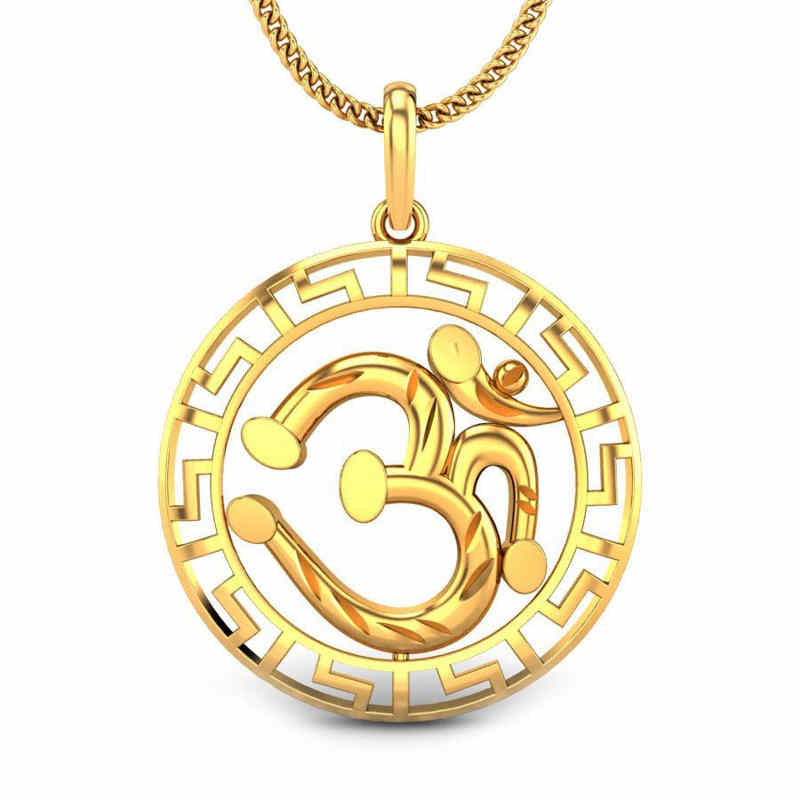 gold pendant design