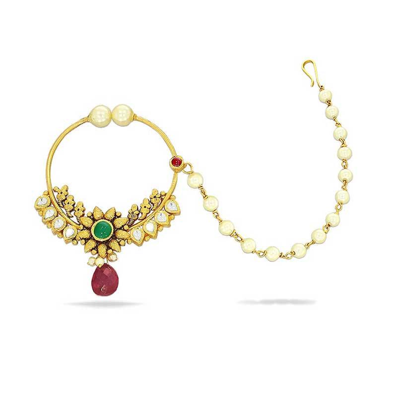 Rajputi gold nath new arrivals with price
