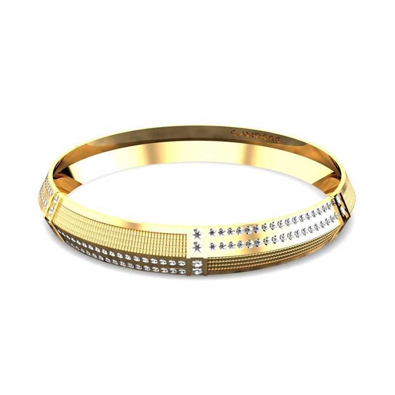 gold kada design for men