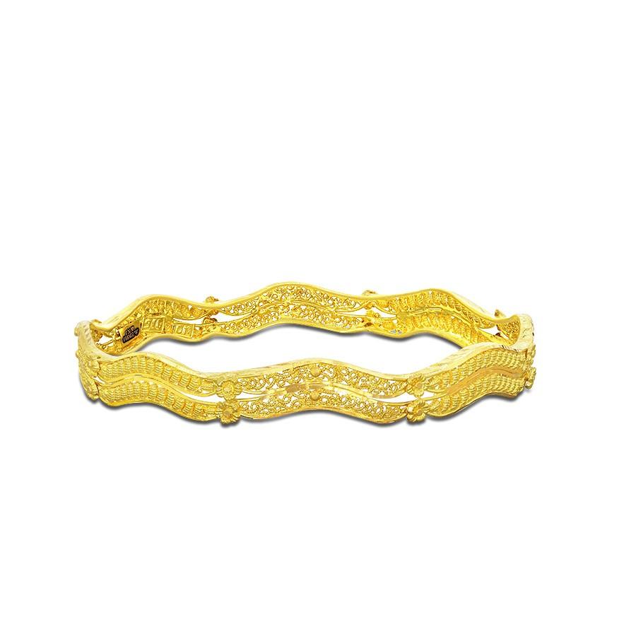 Gold Bangle Set