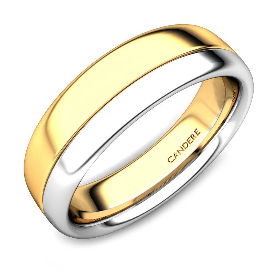 Buy White Gold Wedding Rings Online Kalyan Jewellers