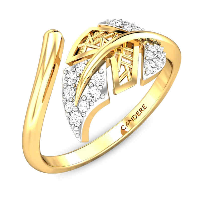 gold diamond rings
