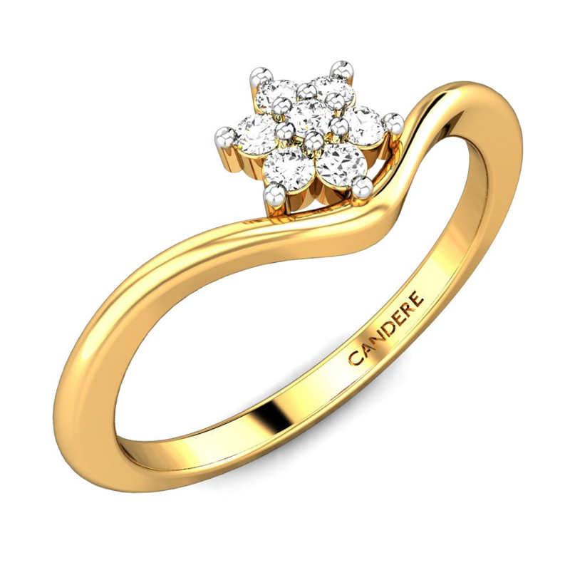 Gold Diamond Rings