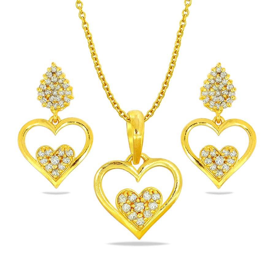 Kalyan jewellers pendant online set with price