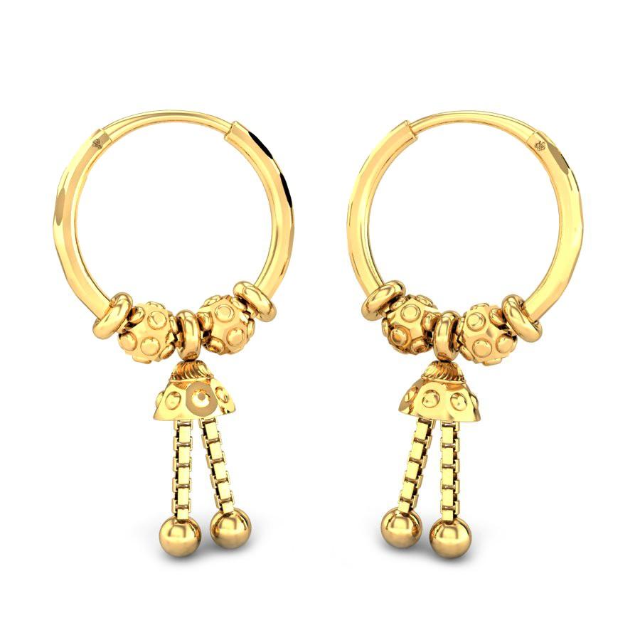 Flipkartcom  Buy ARZONAI Pearl Beaded Big Circle Hoop Earrings Women  Small Earrings Wedding Party Metal Hoop Earring Online at Best Prices in  India