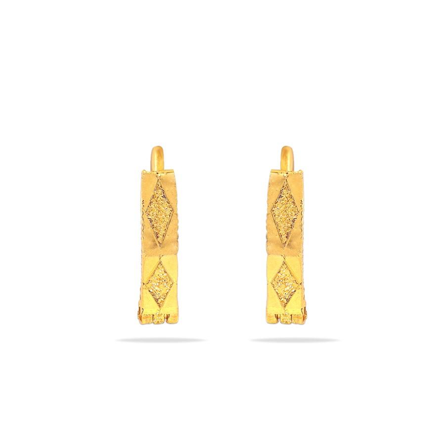 616 2 G Gold Earrings Jewellery Designs, Buy Price @ 3281 - CaratLane.com