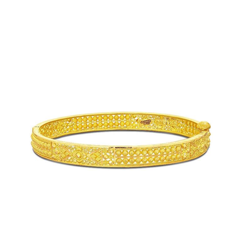Gold Bangle Set Gold bangles for women Kalyan Jewellers