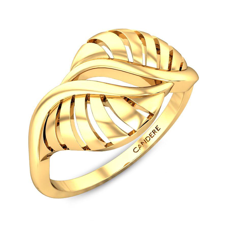 Candere by Kalyan Jewellers Hallmark 18kt Yellow Gold ring Price in India -  Buy Candere by Kalyan Jewellers Hallmark 18kt Yellow Gold ring online at  Flipkart.com