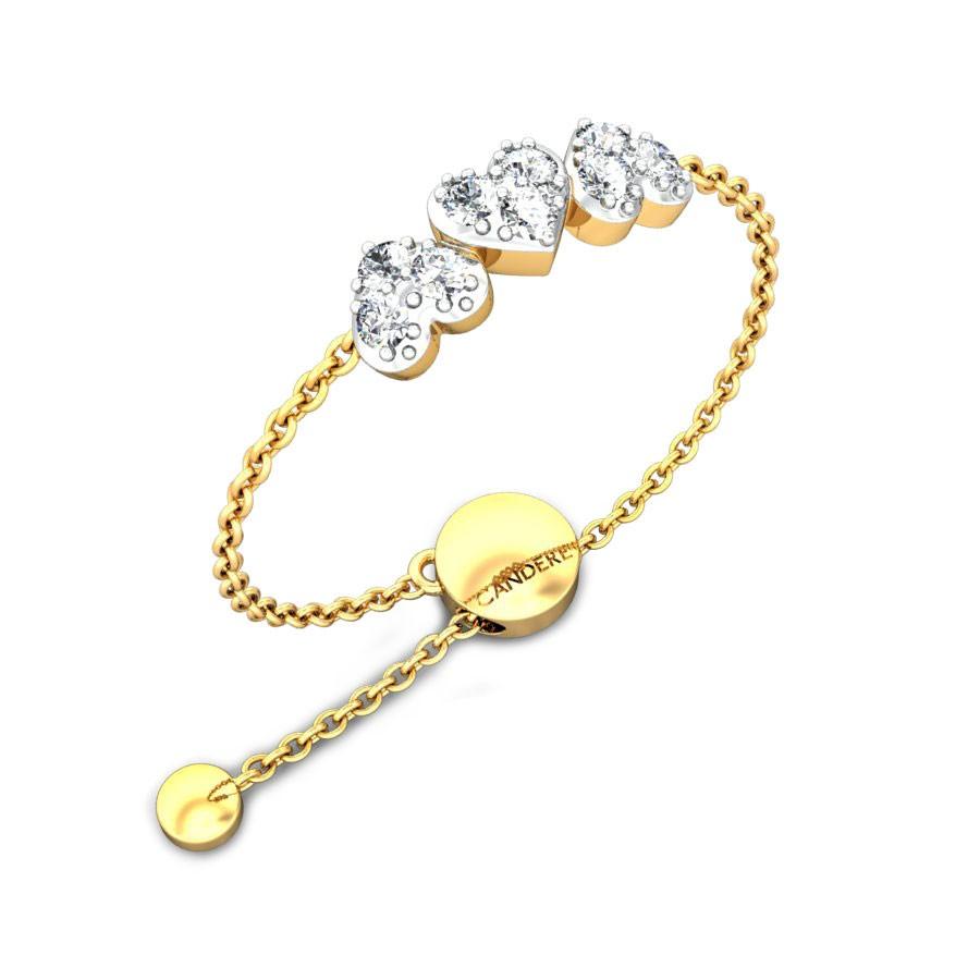 American Diamond Multi Stone One Gram Gold Bracelet | American diamond,  Bracelet online, Gold bracelet