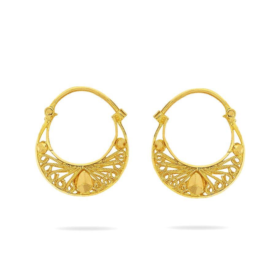 Stud Earrings: Gold Earrings Online Shopping for Women at Low Prices - PC  Chandra