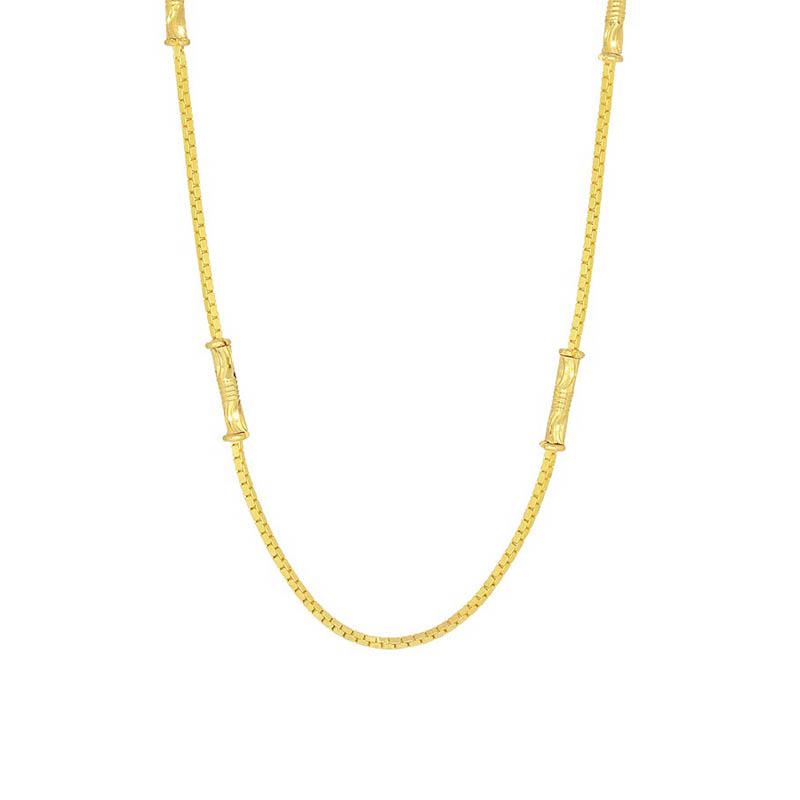 Buy 10k Yellow Gold Shiny Box Chain Necklace 16 18 20 22 24 0.5 Mm, 0.6 Mm  , 0.8 Mm , 1.0 Mm , 1.4 Mm Fine Shiny Unisex Chains Online in India - Etsy