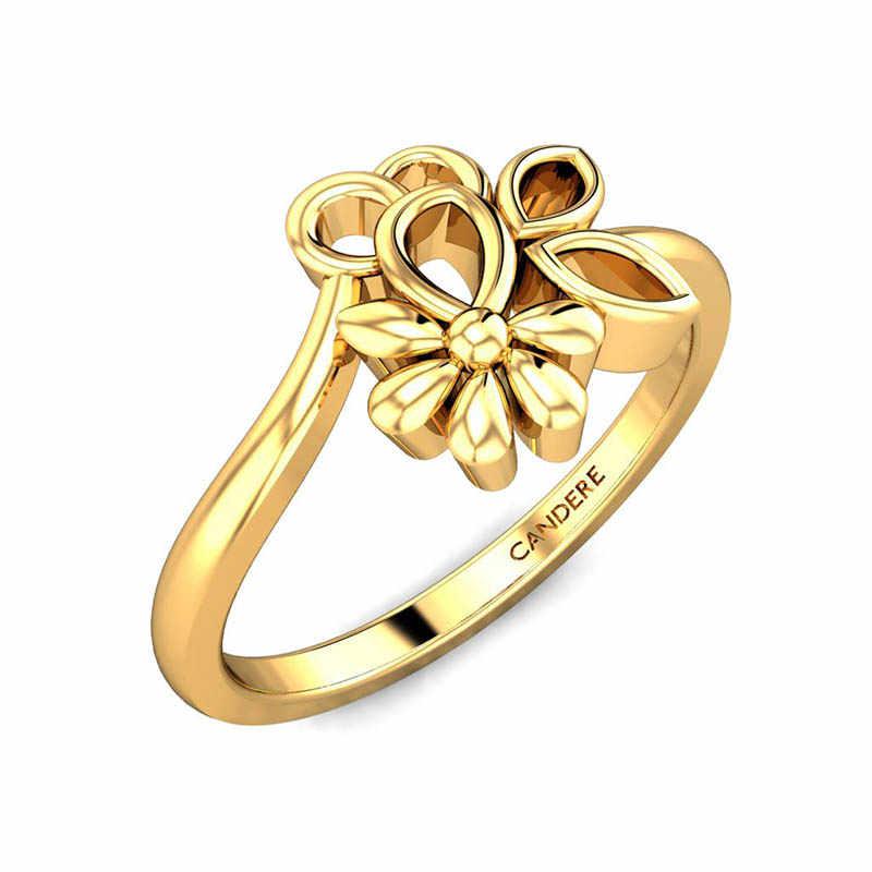 Men's Everyday Ring - 22K Gold | Modern Gold Ring for Men – Virani Jewelers