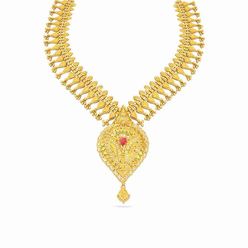 Gold haram designs online in kalyan jewellers
