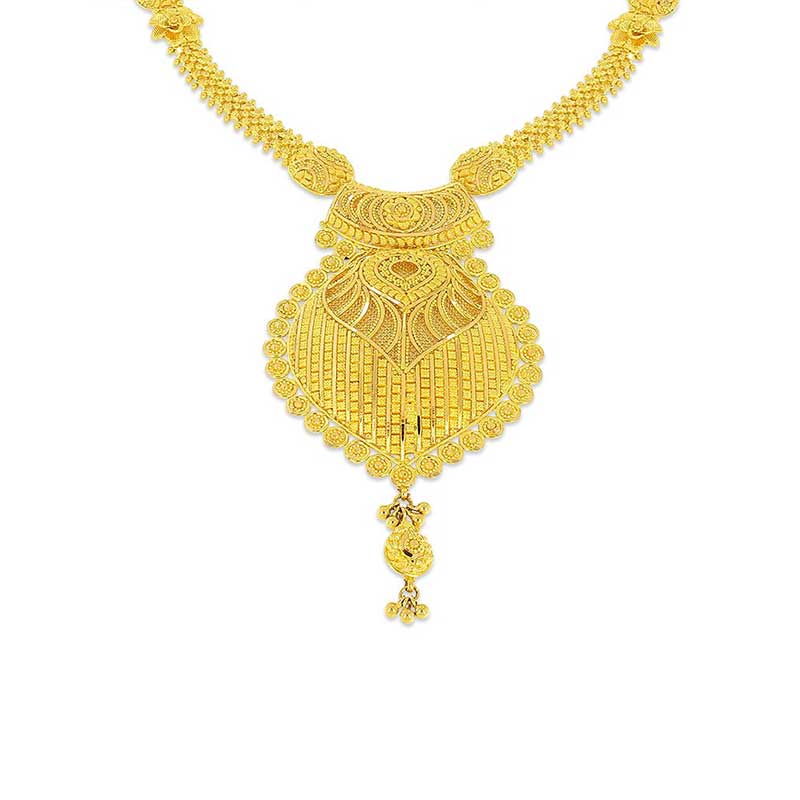 Kalyan jewellers long necklace best sale designs