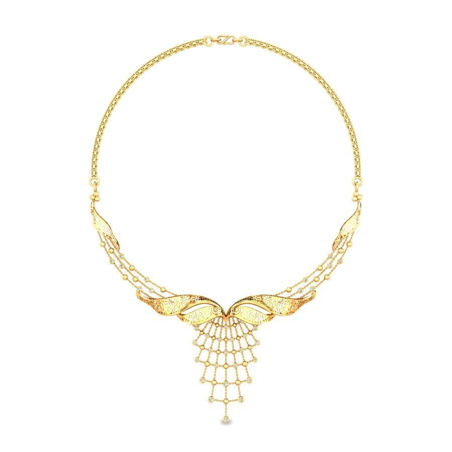Diamond light weight necklace hotsell