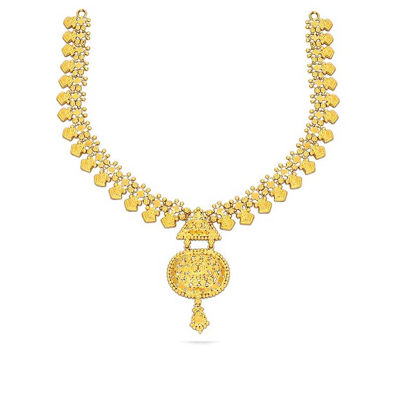 Long Gold Necklace Design | Women’s Jewellery Collection | Kalyan