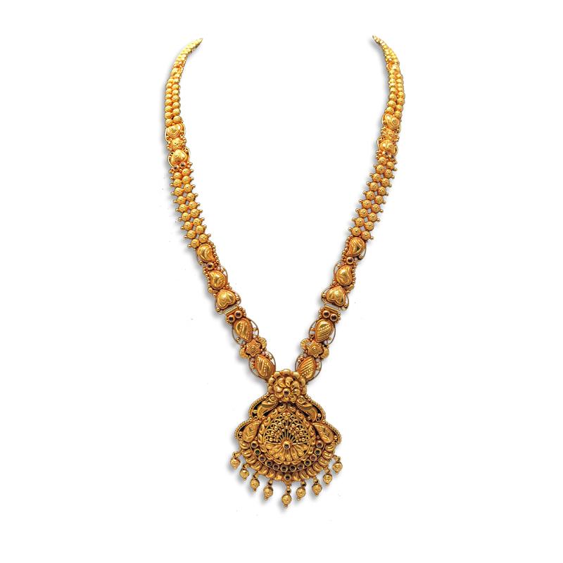 kerala Model Gold Haram Designs Archives - SPE GOLD - Online Gold Jewellery  Shopping Store in Poonamallee