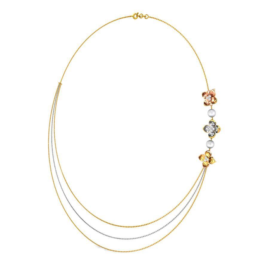 Diamond necklace sale kalyan jewellers