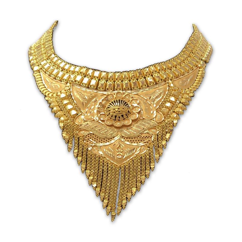 40 grams shop gold necklace set