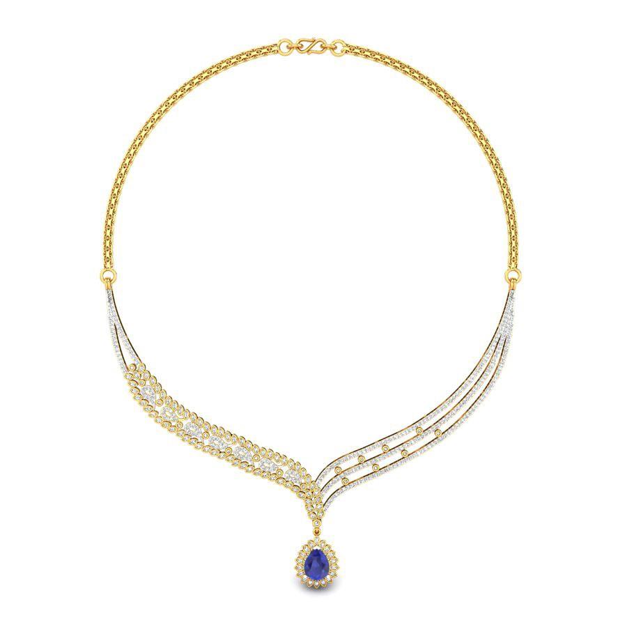 sapphire necklaces