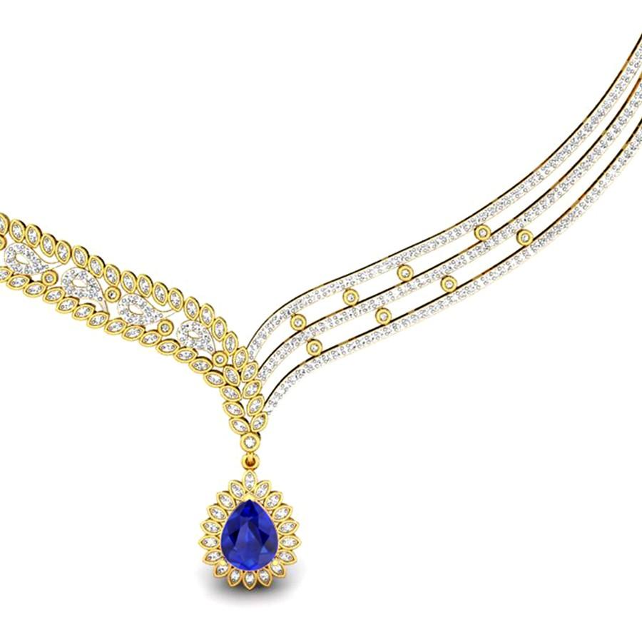 Blue Necklace