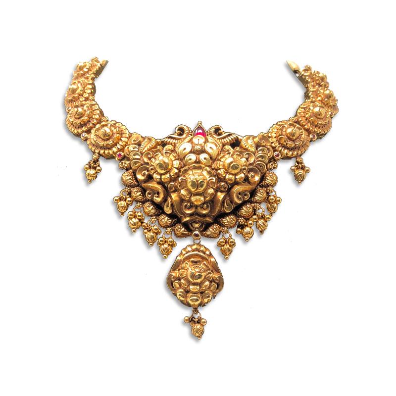 Gold discount kasulaperu necklace