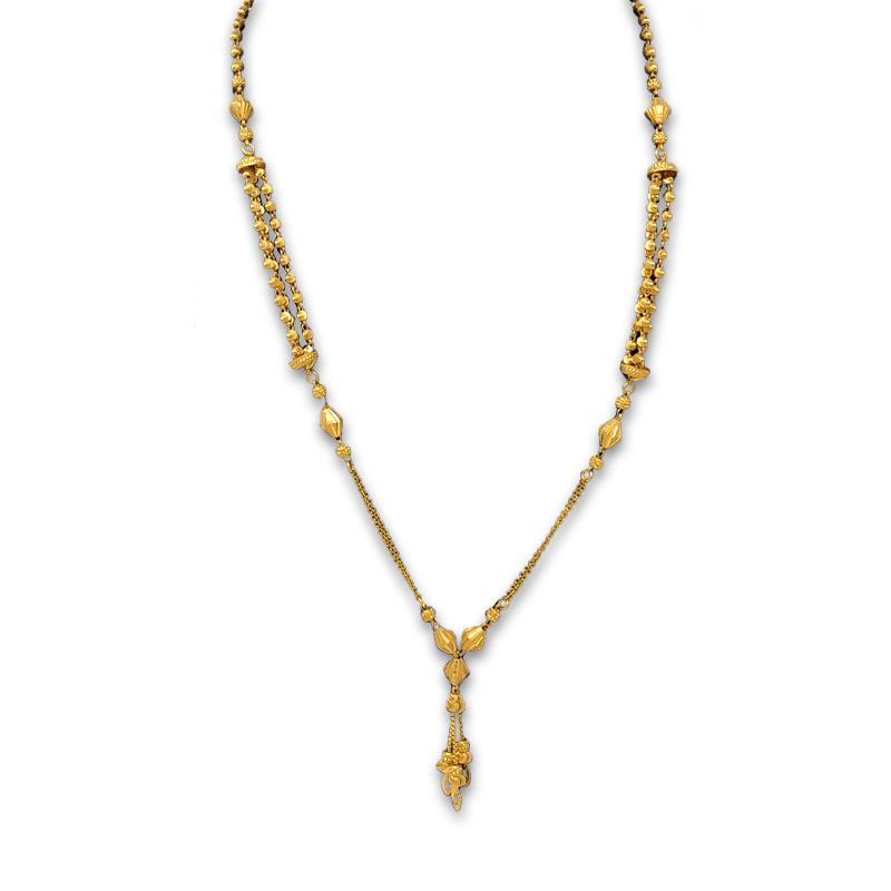 Gold necklace set designs for women online Kalyan gold diamonds