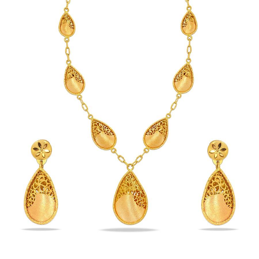 Pendant set shop gold kalyan jewellers