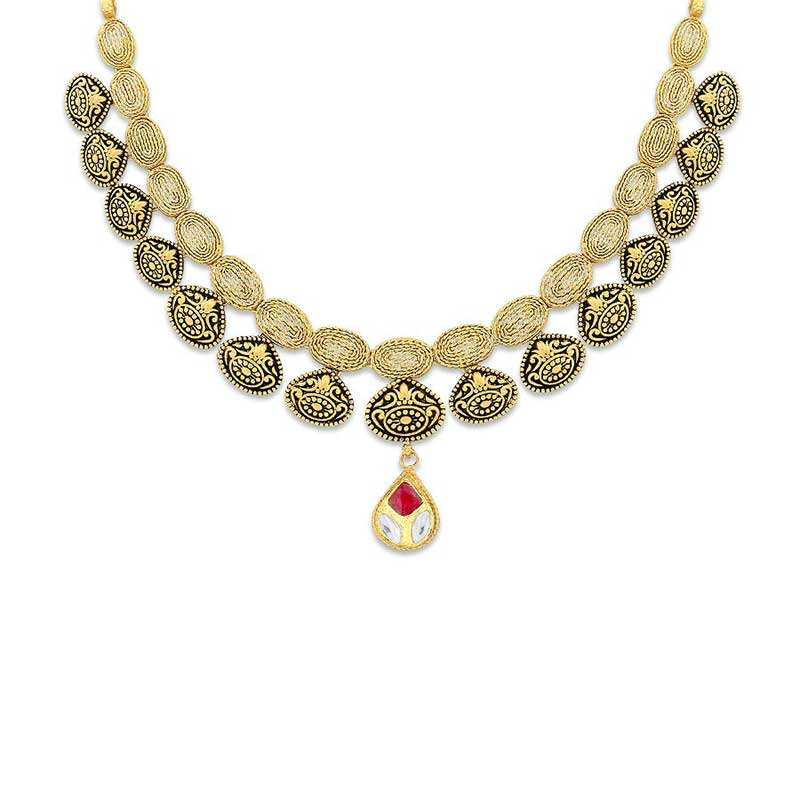 meenakari necklace