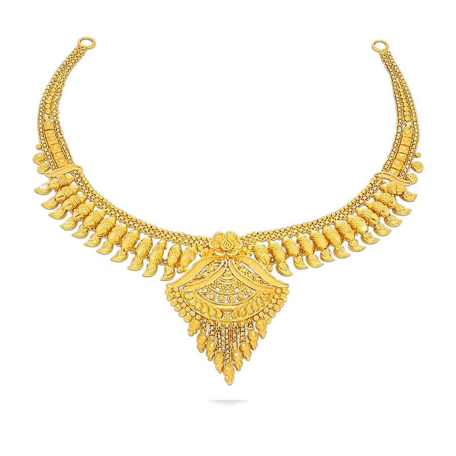 Bridal Gold Necklace Design | Bridal Gold Necklace Designs Catalogue | Gold  Necklace - YouTube