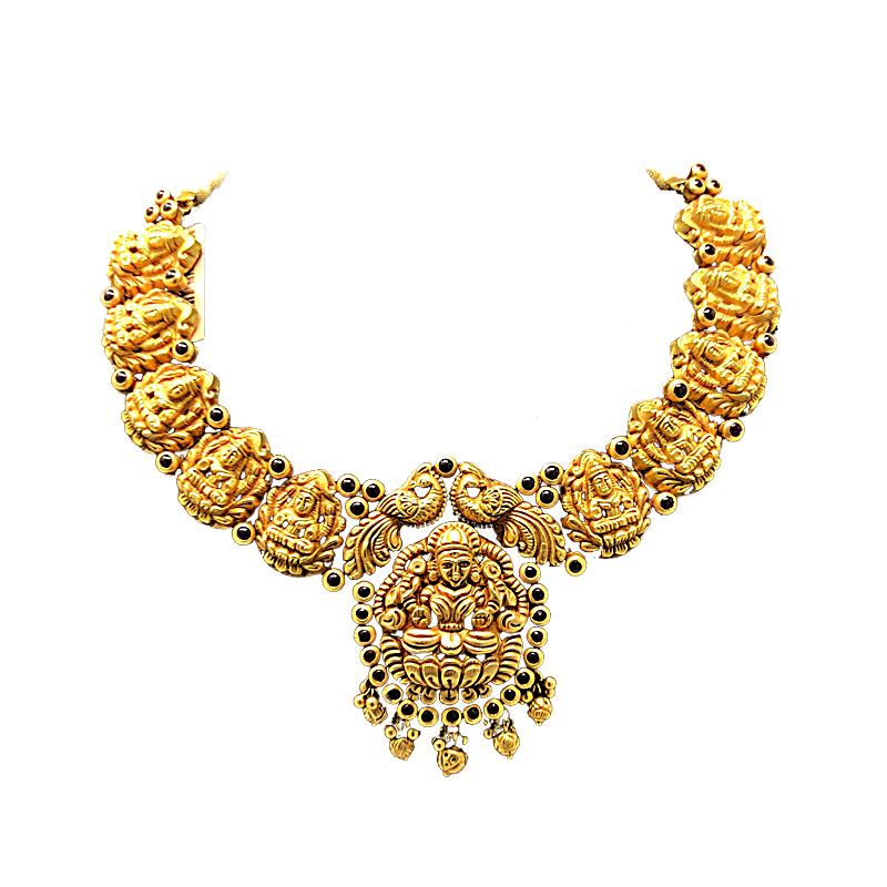 Traditional gold necklace