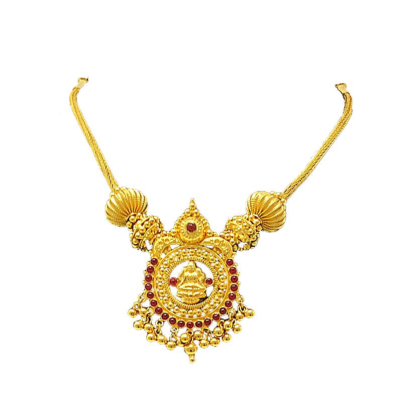 Gold haram designs in kalyan jewellers hot sale