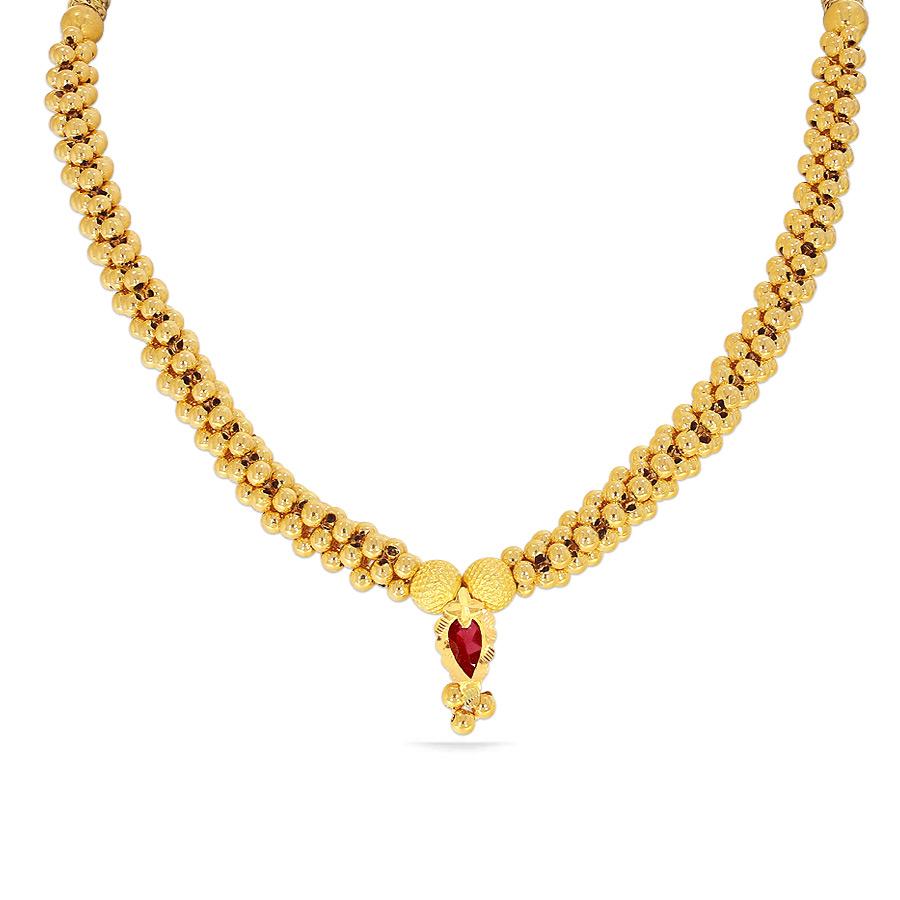Gold Necklace Necklace Designs Light Weight Gold Necklace Designs
