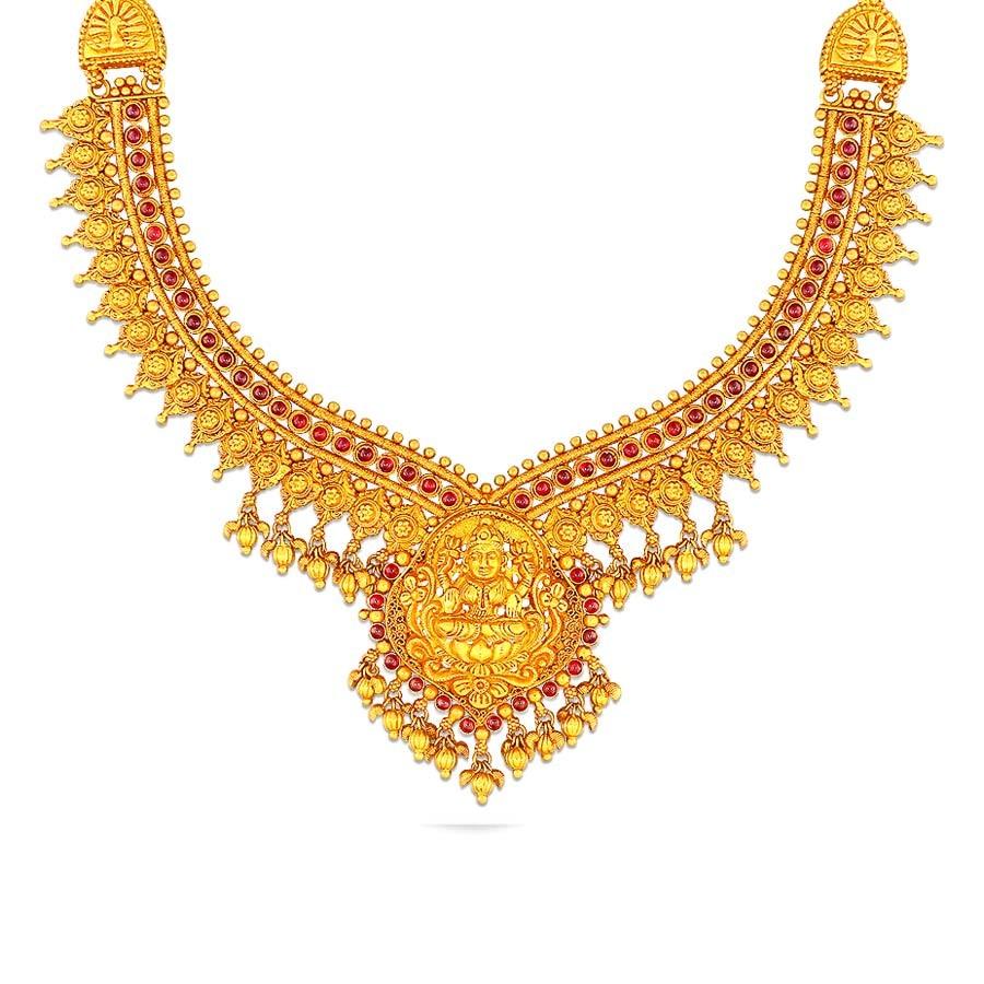 Latest Mullamottu mala designs online Kalyan Jewellers